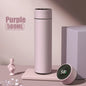 500ML Temperaturanzeige Thermosflasche Edelstahl Unterteilte Thermoskanne Outdoor Vakuumisolierter Becher Vatertagsgeschenk