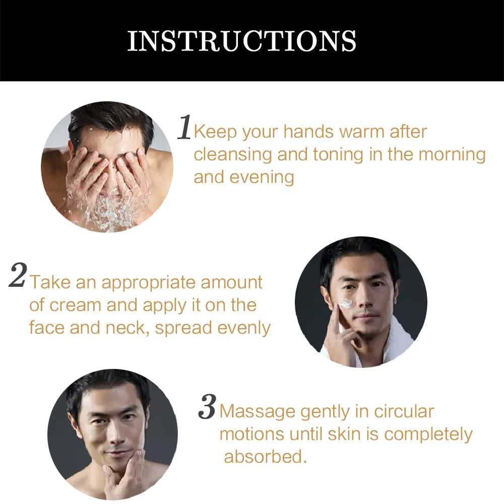 Men's Retinol Collagen Face Cream | Anti-Aging Skincare