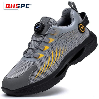 Men's Rotating Safety Work Shoes Anti-Smash Sport