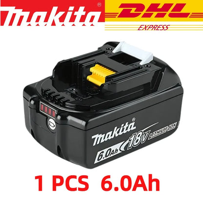 Makita Original Lithium ion Rechargeable Battery 18V 6000mAh 18v Replacement Batteries BL1860 BL1830 BL1850 BL1860B
