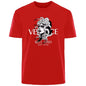 Neue italienische, beliebte Luxusmarke Sommer Medusa Kopf Druck T-Shirt für den Alltag, Sport, Männer und Frauen