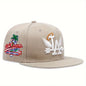 Fashion Unisex LA Embroidery Baseball Caps Los Angeles Snapback Hat Angel Wings Hip Hop Caps Outdoor Adjustable Casual Sun Hats