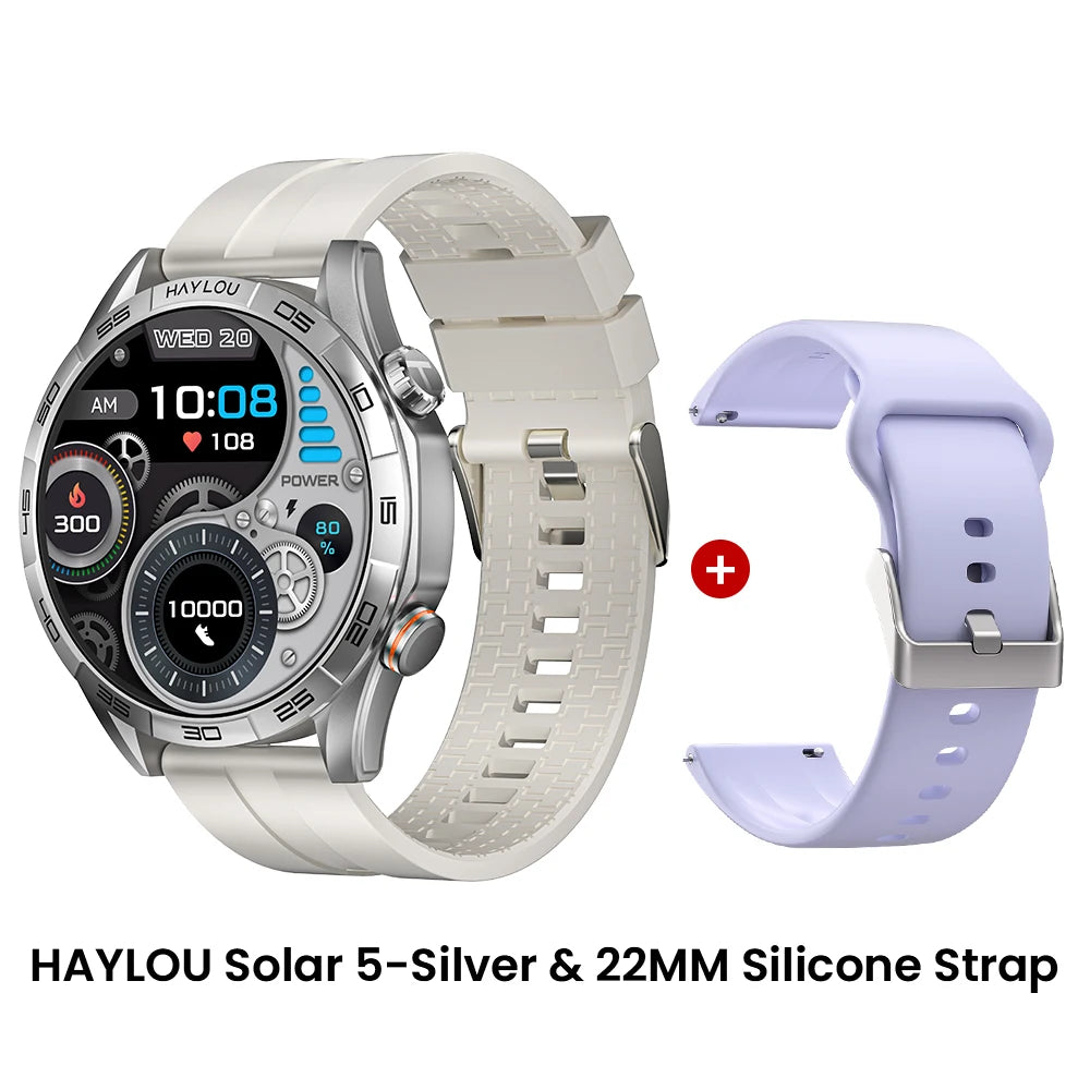 HAYLOU Solar 5 AMOLED Smartwatch Voice Calling Men