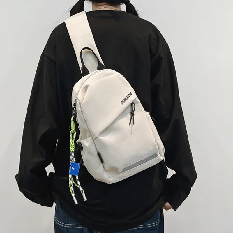 Lightweight Crossbody Chest Bag for Cycling & Outdoor Sports