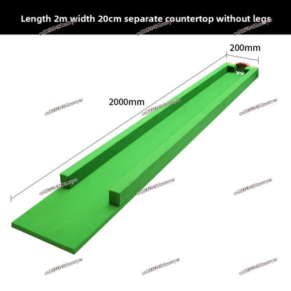 Five-point Pool Table Home Training Library Edge No Rubber Strip Single Hole Snooker Pocket Small Training Table