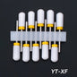 10pcs Ceramic Nail Drill Bits Set, Electric Manicure & Pedicure Milling Cutter, For Nail Polishing Machine