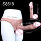 SXXY Silikon Unterhosen & Boxershorts mit Penishülle Männlicher Masturbator Strap-on Hohl Dildo Sexspielzeug für Männer Frauen