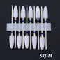 10pcs Ceramic Nail Drill Bits Set, Electric Manicure & Pedicure Milling Cutter, For Nail Polishing Machine