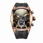 Reef Tiger Tourbillon Automatic Watch – Wine Barrel