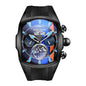 Reef Tiger 47mm Tonneau Automatic Watch – Multi-Dial