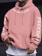 The 2025 autumn new men's hoodie is a casual and fashionable outdoor simple men's wear with letter prints