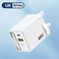 80W Super Fast Charge Type C USB Phone Charger With Telescopic USB C Cable For Iphone 16 15 Samsung Laptop With Light