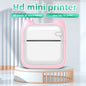 Mini HD Portable Label Thermal Printer Endurance Bluetooth Printer for Student Error Title Note Wrong Pocket Inkless Printing