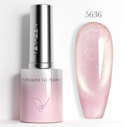 Venalisa TPO Free Hema Free 10ml Winter Nails Warm Coffee Cat Eye Nail Gel Polish Magnet Soak Off UV LED Semi Permanent Nail Gel