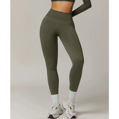 TKITK Women's High Waist Yoga Leggings Seamless High Stretchy Butt Lifting Breathable Sports Pants for Women Gym Leggings