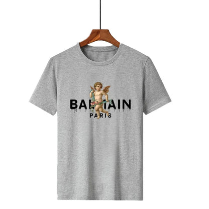 2025 Sommer Luxus T-Shirt Engel Grafikdruck Kurzarm Bequeme T-Shirts Retro Y2k Tees T-Shirt Damen Harajuku T-Shirts
