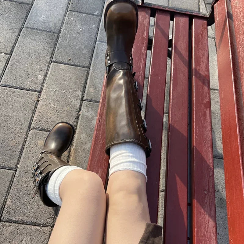Frühling Herbst Kniestrümpfe für Damen Weiße vertikale Streifen Lange Socken Mode Mädchen JK Skinny Stiefelsocken Japanischer Stil