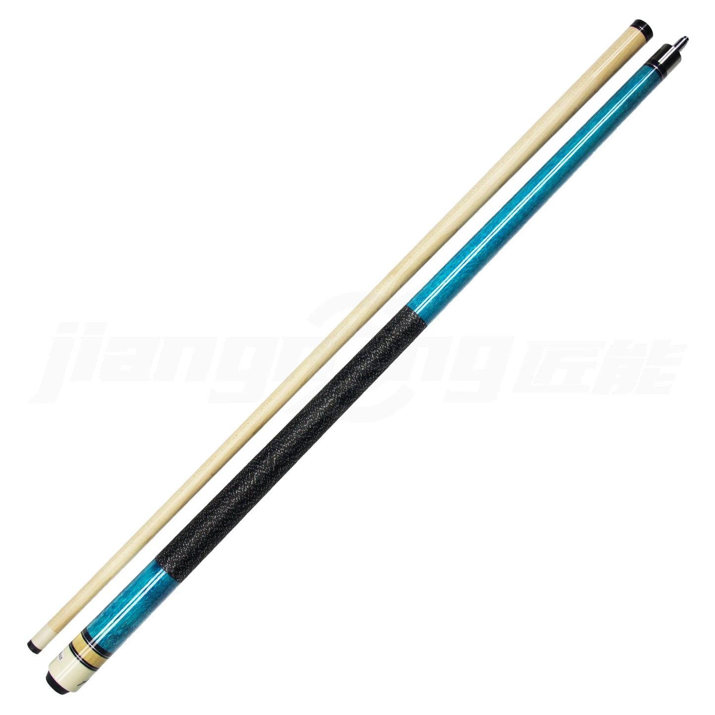 Pro-Grade Maple Pool Cue 13mm Hard-Elastic Rainbow Tip Shockproof & Anti-Deformation Uni-Loc Quick-Release Joint