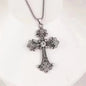 European And American Fashion Personality Retro Gothic Cross Necklace For Men And Women Street Hip-Hop Trendsetters Versatile Pe