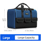 Heavy Duty Wide Mouth Tool Bag with Pockets, Organizer for Men's Tool Storage and Transport
