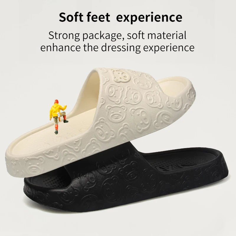 Non-slip Slippers Female Outer Wear Bathroom Bathroom Indoor Home Sandals Female