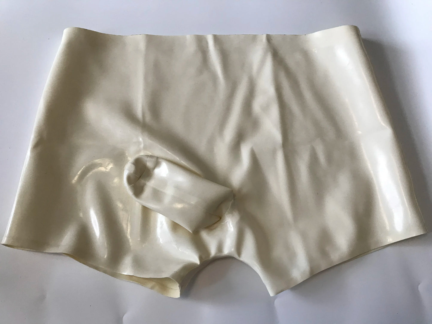 Men's Transparent Latex Boxer Brief Condom Rubber Custom