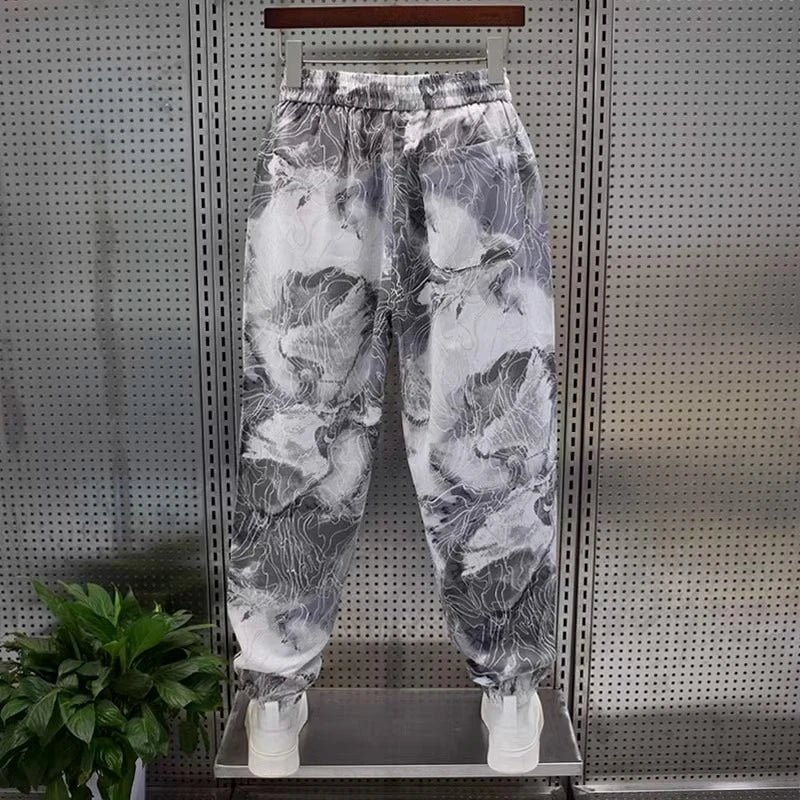Cargo Shorts Casual Pants for Men Men's Clothing 2024 New Comfortable Man Pants Loose Trousers Leggings