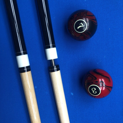 13mm Low Deflection Billiards Cue – Maple Wood Shaft