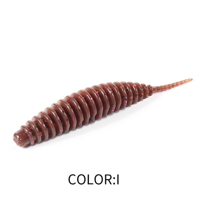 2021 Supercontinent worm bait soft bait Tanta 49mm 65mm fishing lures Pesca carp fishing bass lure Isca artificial PVA