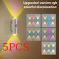 Smart RGB Gradient Night Light Magnetic Motion Sensor Rechargeable Wall Lamp for Bedroom Bathroom Closet Garden Home Decor