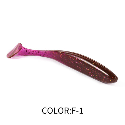 2021 Supercontinent shiner 50mm 75mm 100mm Fishing Lures soft Artificial Bait easy for hooking up big pike