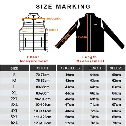 Neue beheizte Jacke Herren Damen Mäntel 9/21 Zonen USB selbstbeheizte Kleidung Winter Ski Camping beheizte Daunenjacke mit abnehmbarer Kapuze