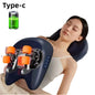 3D Shiatsu Kneading Massage Cushion – Wireless Heated Pillow for Neck, Waist, Leg & Cervical Relief