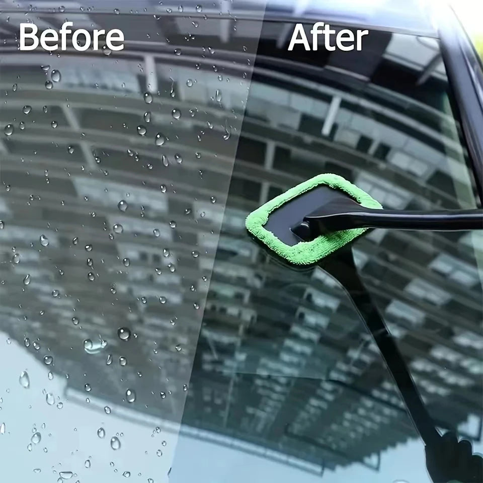 Car Window Cleaner Brush Kit - Interior Glass Wiper