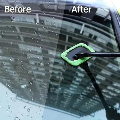 Car Window Cleaner Brush Kit - Interior Glass Wiper