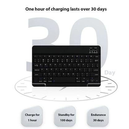 Mini Bluetooth Keyboard & Mouse for iPad Tablet Phone
