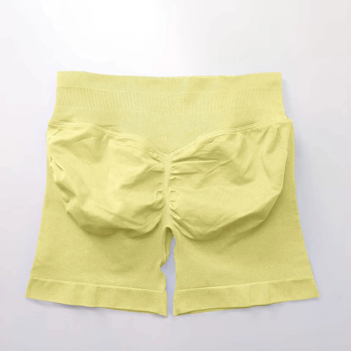 Women's 4.5" Biker Shorts | Scrunch Butt Seamless Yoga Gym Leggings