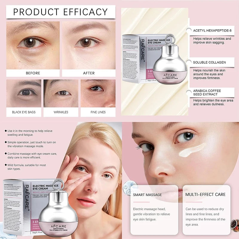 Advanced Collagen Eye Cream Anti Dark Circles Remove Eye Bags Moisturizing Firming Against Puffiness Beauty Eyes Skin Care