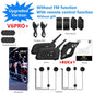 EJEAS V6 PRO+/PLUS Motorradhelm Bluetooth Walkie Talkie für 6 Fahrer, Reichweite 800 Meter, wasserdicht IP67