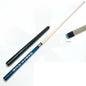 13.5mm Maple Wood Blue Color 3-Piece Pounch Break Jump Pool Billiard Cue Stick