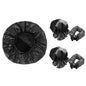 No Heat Hair Curler And Satin Sleeping Cap Set Heatless Hair Curling Headband Hair Claw Clip Hair Rings Soft Sleeping Hat Salon