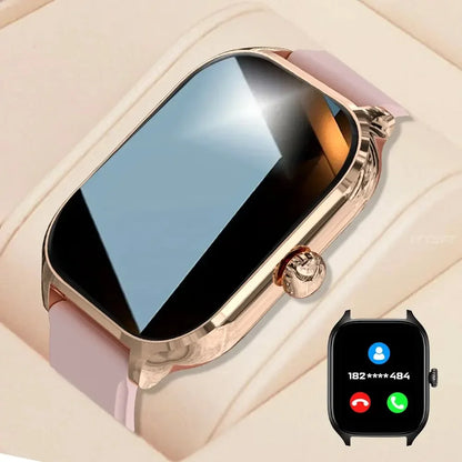 LAXASFIT Neue H9 Promax Smartwatch Zifferblatt zum Annehmen von Anrufen Kalorien-Tracking Herzfrequenz-Oximetrie-Überwachung Bluetooth Smartwatch