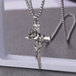 European And American Fashion Personality Retro Gothic Cross Necklace For Men And Women Street Hip-Hop Trendsetters Versatile Pe