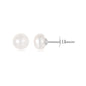 BAMOER 925 Sterling Silver AAA+ Quality Handpicked Freshwater Cultured Pearl Stud Earrings for Women Hypoallergenic Jewelry Gift
