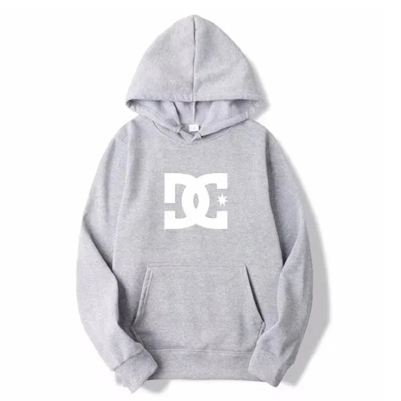 Letter Print Men's Hoodie Men's and Women's Fashion Simple Long Sleeve Sweatshirt Autumn and Winter Street Gym Hoodie