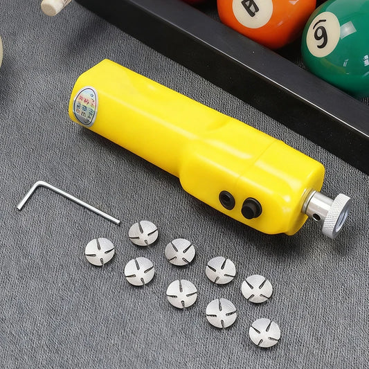 Electric Billiard Cue Tip Shaper Billiard Pool Tip Scuffer Shaper Portable Pool Cue Tip Adjuster And Repair Tool For Changing
