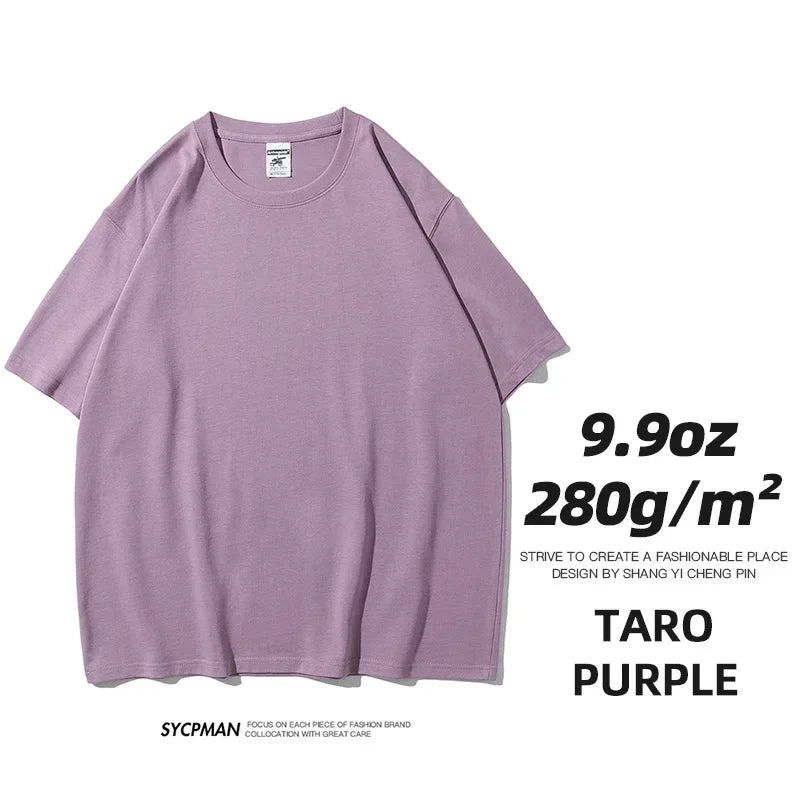280gsm Oversized Heavy Cotton T-Shirt for Men
