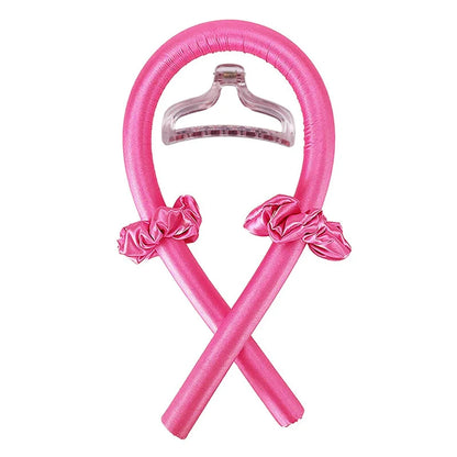 Hitzefreies Lockenstab-Stirnband Ohne Hitze Seidenlockenband Haarwickler Schlafendes Weiches Stirnband Faule Lockenwickler Haarstyling-Tools