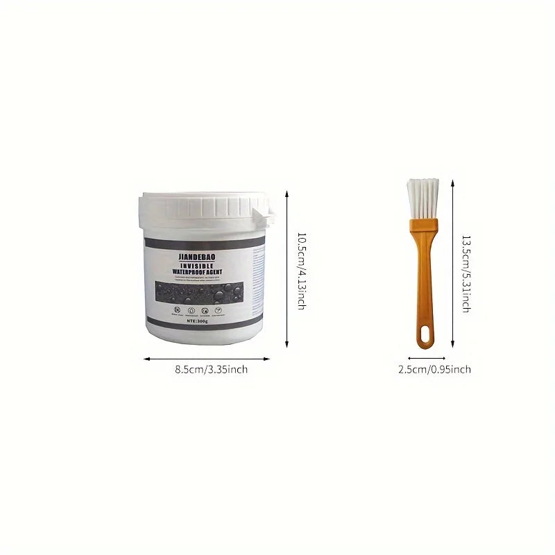 100g/300g/500g Invisible Waterproof Agent Transparent Sealing Coating Leak-Free Sealant Home Toilet Repair Tool
