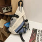 NEU Hip Hop Sport Motorrad Rucksack Männer Frauen Multifunktions Wasserdichte Reise Einzel Schulter Schultasche Crossbody Brusttaschen